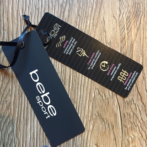 bebe sport Floral Mesh Capri Yoga Workout Leggings - Picture 6 of 8